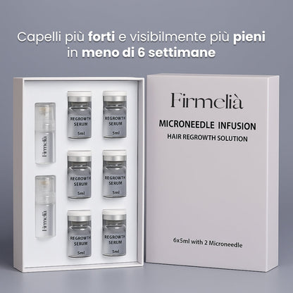 Sistema di microinfusione Firmelià® per la ricrescita dei capelli